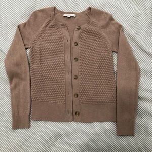 Loft Knit Button Up Cardigan
